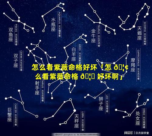 怎么看紫薇命格好坏「怎 🦢 么看紫薇命格 🦟 好坏啊」